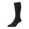 HJ Hall Softop Wool Sock Navy