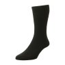 HJ Hall Softop Cotton Sock Black