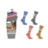 SOCKS LDS PATTERN 3PK