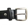 BELT DBLE STITCH 30MM BLK XXL