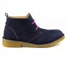 Lazy Dogz Lazy Dogz Dakota Leather Navy Boot