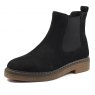 Lazy Dogz Lazy Dogz Skye Suede Black Ankle Boot