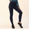 TIGHTS RIDING XS NAVY C/W POCKET