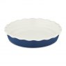 Barbary Oak Ceramic Pie Dish Blue