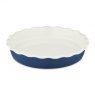 *DISH PIE CERAMIC 27CM BLUE