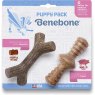 Benebone Benebone Puppy Maplestick & Zaggler 2 Pack