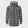 Fort Workwear Fort Penarth Hooded Shirt Fleece Blue