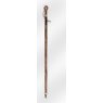 WALKING STICK CHESTNUT COMPASS