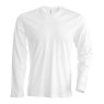 TSHIRT WHITE XXL MENS LONG SLEEVE