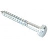 SCREW COACH HEX M6X70 PK10