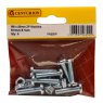 MACHINE SCREWS & NUTS M6 X 25MM