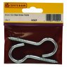 HOOKS SCREW 55MM X 8MM STEEL