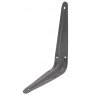 BRACKET SHELF 100 X 75MM (4"X3") GREY LON