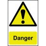 SIGN-DANGER - PVC (200 X 300MM)