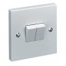 LIGHT SWITCH TWIN 1 OR 2 WAY 5AMP