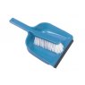 *DUSTPAN AND BRUSH LARGE BLUE