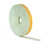 Warmseal Self Adhesive Rubber Draught Excluder 'P' Strip 5m