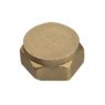 CAP BRASS 3/4"