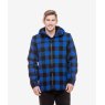 Swanndri Swanndri Hudson Wool Hoody Blue Check