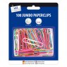 *PAPER CLIPS 100 JUMBO