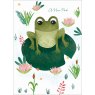 *CARD NEW HOME FROG NEW PAD