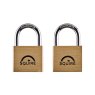 *LN4T TWINPACK PADLOCKS 40MM