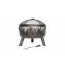 Wildfire Steel Firebowl With Grill 61cm