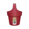 *POT HANGER BALC SGL DARK RED