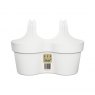 Florus Paris Duo Balcony Hanger White