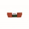 SAUCER PLASTIC 7.6-10CM PK5 TERRACOTTA