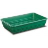 SEED TRAY 22CM GRN HOLES DEEP