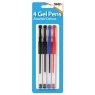 *PENS 4PK GEL ASSORTED