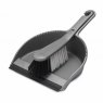 *DUSTPAN SET SOFT METALLIC ADDIS