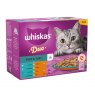 Whiskas Whiskas 1+ Duo Surf & Turf In Jelly 12 x 85g