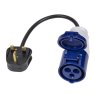 SOCKET+CABLE SET 13A/16A