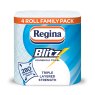 KITCHEN ROLL BLITZ 4PK REGINA