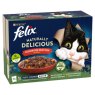 Felix  Felix Naturally Delicious Countryside Selection in Jelly Wet Cat Food 12x80g
