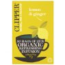 CLIPPER LEMON GINGER TEA