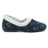 Lunar Lunar Sandino Slipper Navy