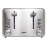 IGENIX Igenix 4 Slice Toaster Brushed Stainless Steel