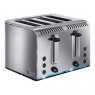 R/HOBBS Russell Hobbs 4 Slice Buckingham Toaster Brushed Stainless Steel