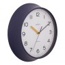 *WALL CLOCK RHEA SILENT MID BLUE