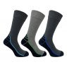 SOCKS HIKER 6-11 GRY/BLK 3PK