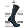 Bramble Bramble Hiker Sock Grey 3 Pack