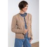 Lily & Me Lily & Me Darcy Plain Cardigan Taupe