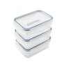 FOOD BOX 0.24L RECTANGLE ADDIS 3PK