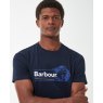 Barbour Barbour Cartmell Graphic Tshirt Navy