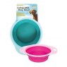 DOG BOWL COLLAPSIBLE RED