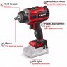 Einhell Einhell PXC Impaxxo 18/450 18v 440Nm Cordless Impact Wrench Bare Tool