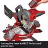 Einhell Einhell PXC TE-MS 18/210 Li-Solo 18v Cordless 210mm Mitre Saw Bare Tool